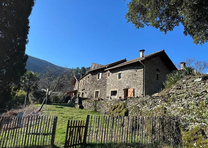 Hamlet Of Meyrieres Farm In Cevennes *