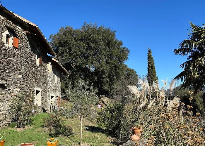 Hamlet Of Meyrieres Farm In Cevennes *