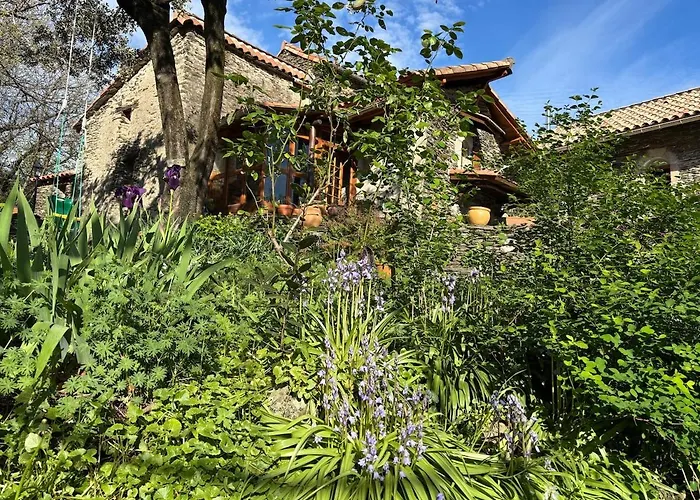 Hamlet Of Meyrieres Farm In Cevennes *
